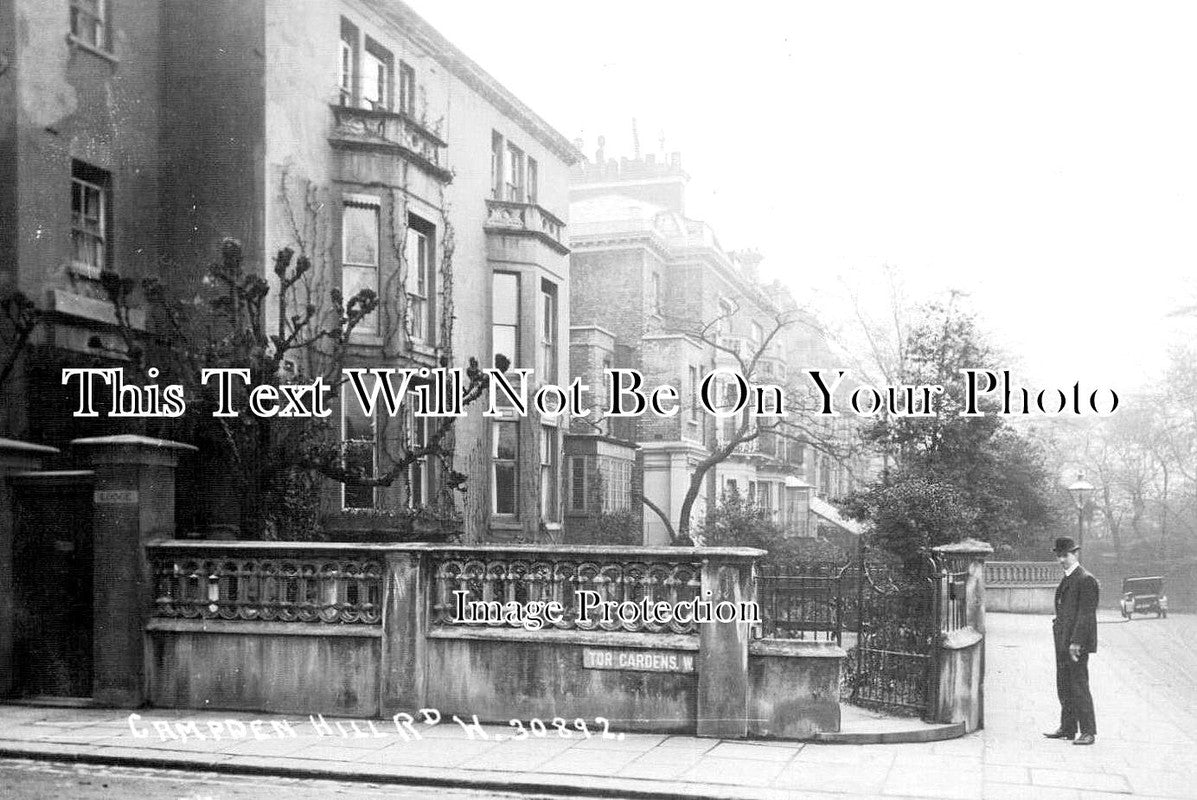 LO 2641 - Campden Hill Road At Tor Gardens, Kensington, London