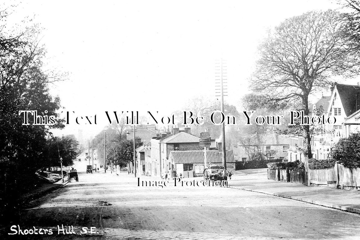 LO 2649 - Shooters Hill, Greenwich, London c1905