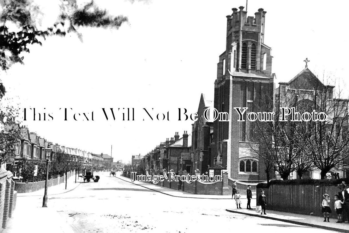 LO 2693 - Wesleyan Church, Bowes Park, London