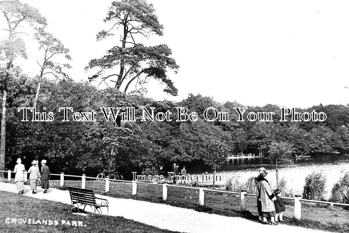 LO 2698 - Grovelands Park, Winchmore Hill, London c1933
