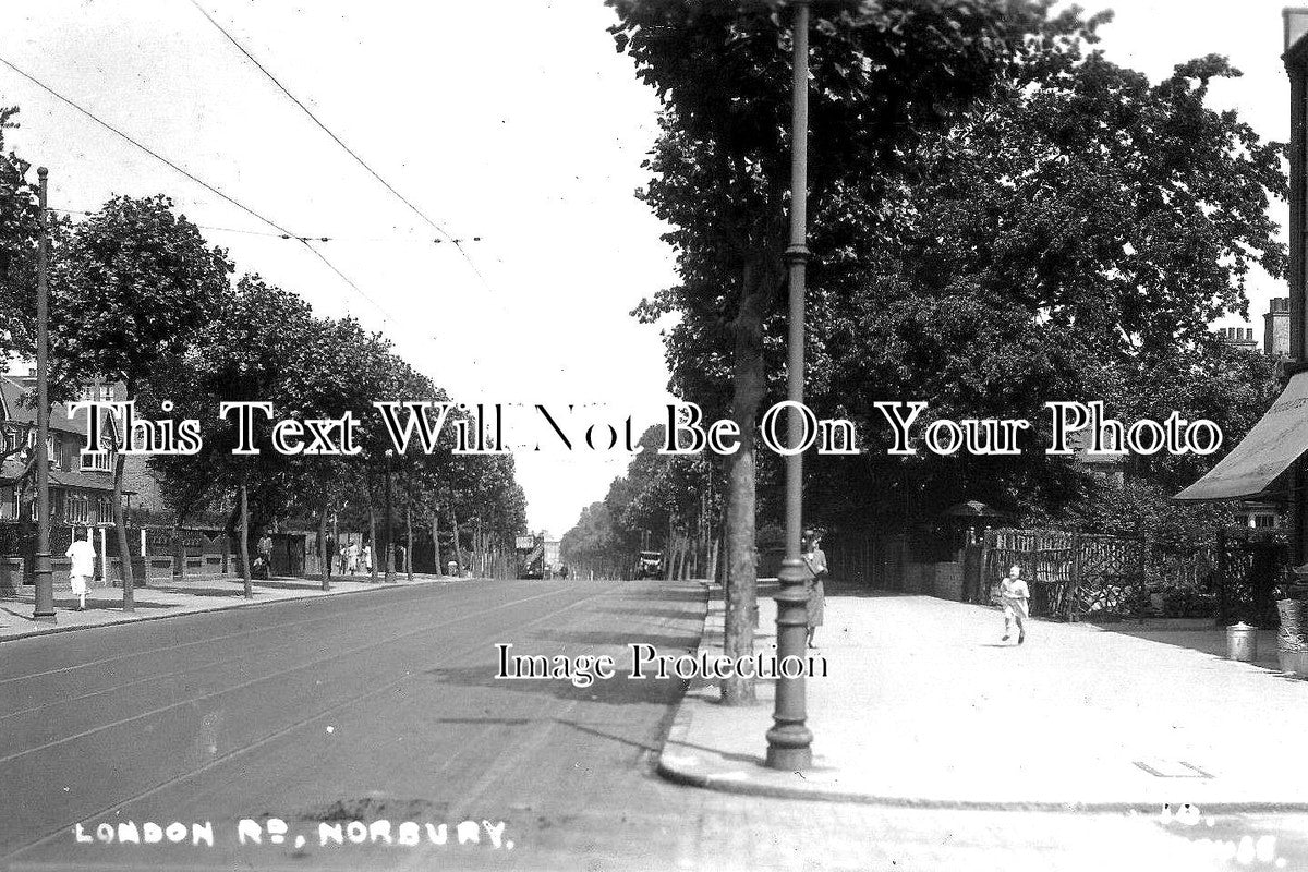 LO 2718 - London Road, Norbury, London c1934