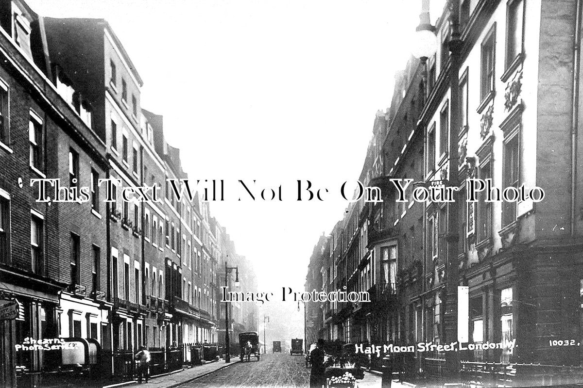 LO 2719 - Half Moon Street, London c1910