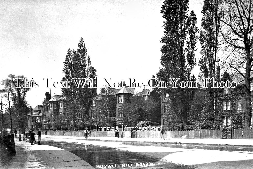 LO 2727 - Muswell Hill Road, London c1919