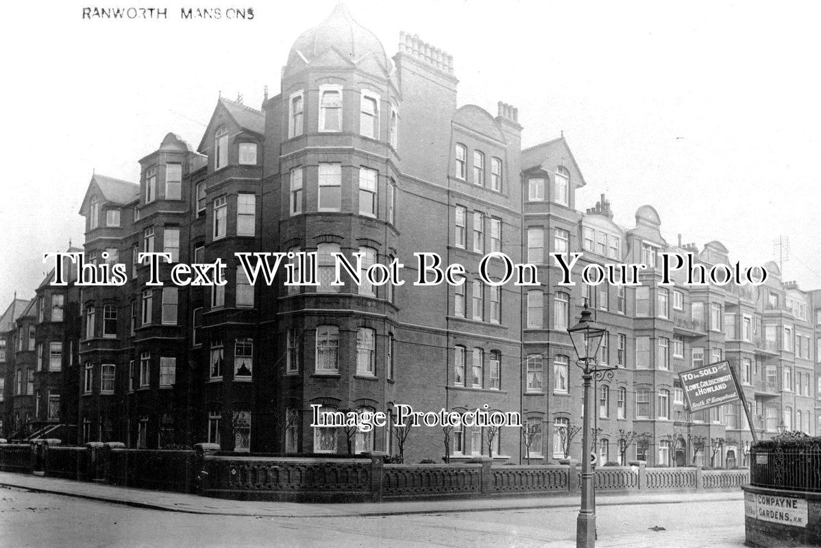 LO 2765 - Ranworth Mansions, Hampstead, London