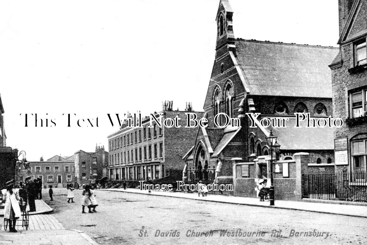 LO 2771 - St Davids Church, Westbourne Road, Barnsbury, London