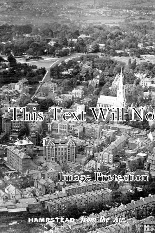 LO 2783 - Hampstead General View From The Air, London