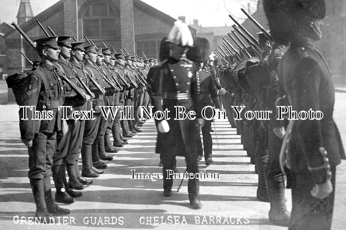 LO 2808 - Chelsea Barracks, Grenadier Guards, London c1907