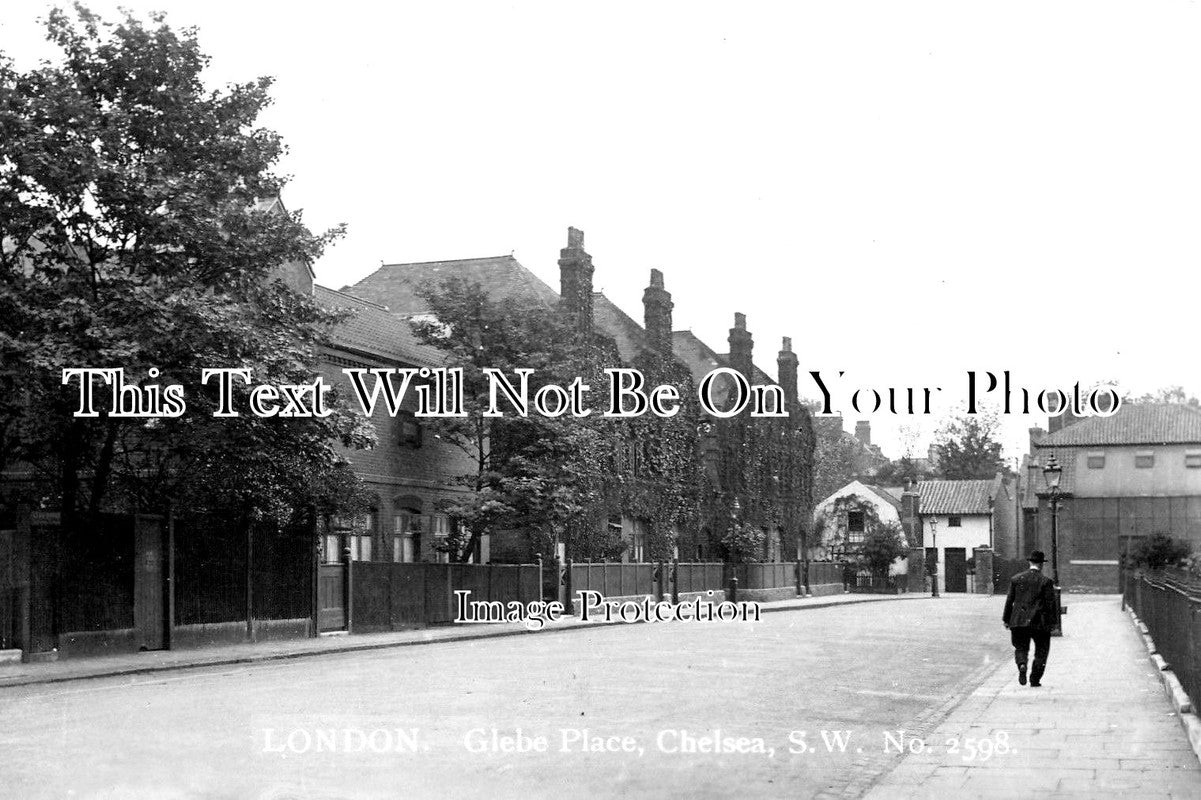 LO 2809 - Glebe Place, Chelsea, London c1910