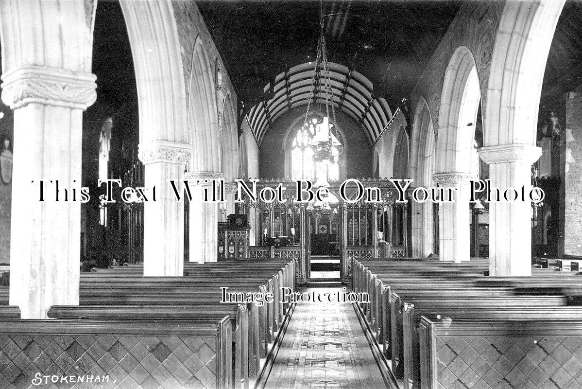 LO 2816 - Stokenham Church Interior, Devon