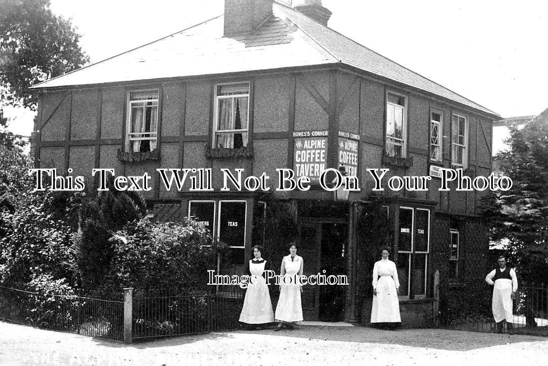 LO 2827 - The Alpine Coffe Tavern, Bushey Heath, London c1912