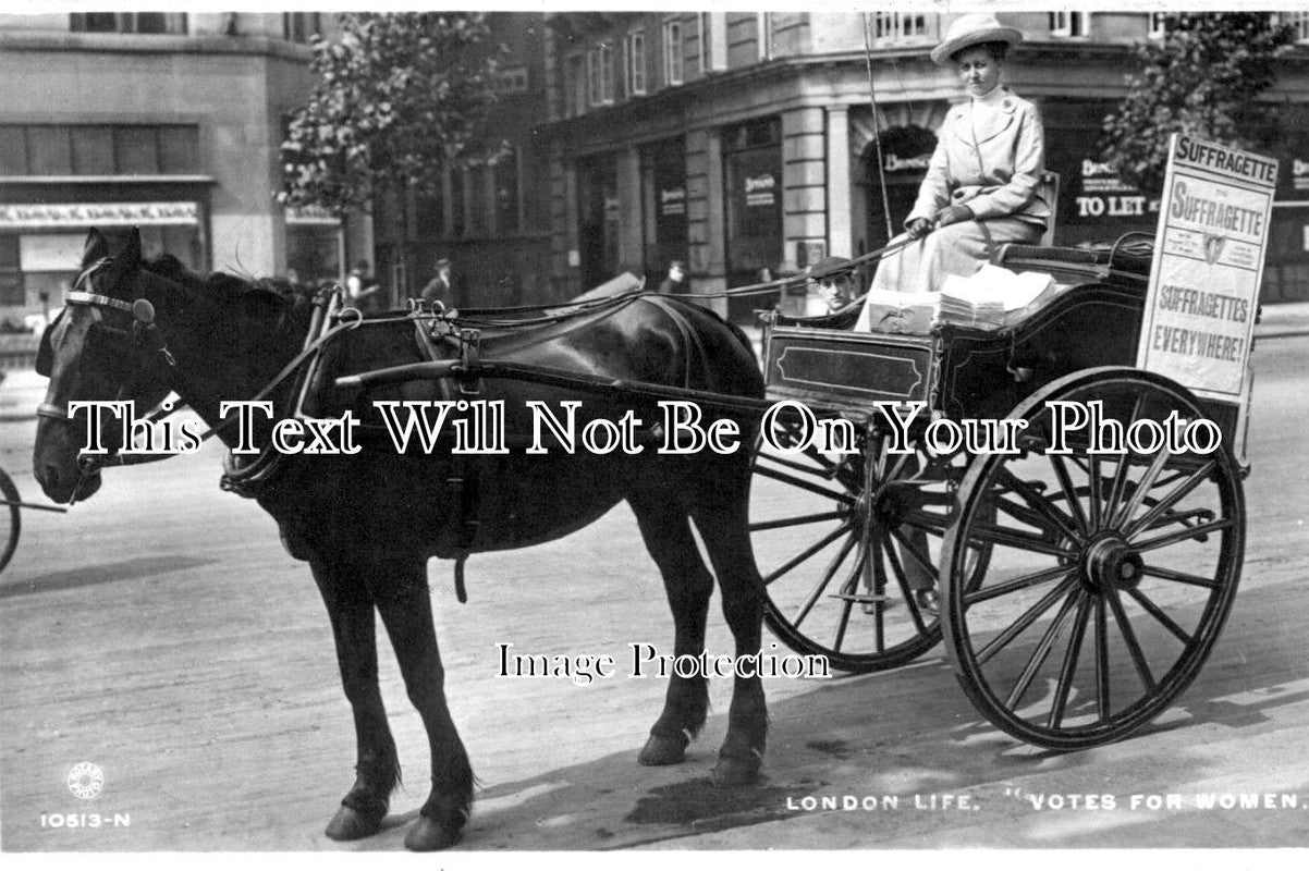 LO 295 - Suffragette Votes For Women, London