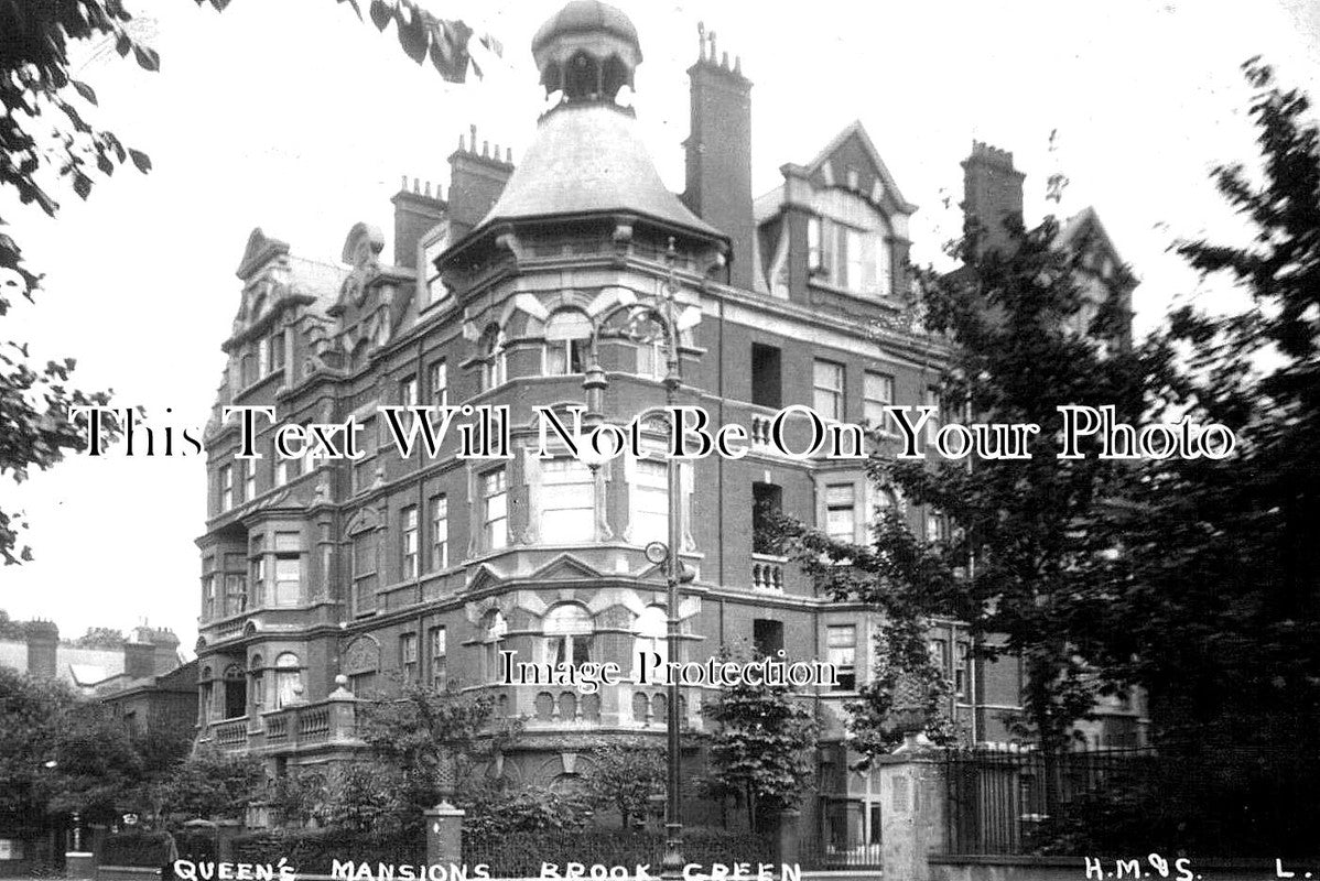 LO 2952 - Queens Mansions, Brook Green, London