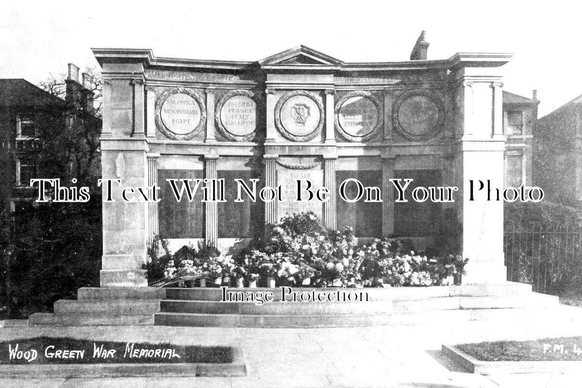 LO 2956 - Wood Green War Memorial, London