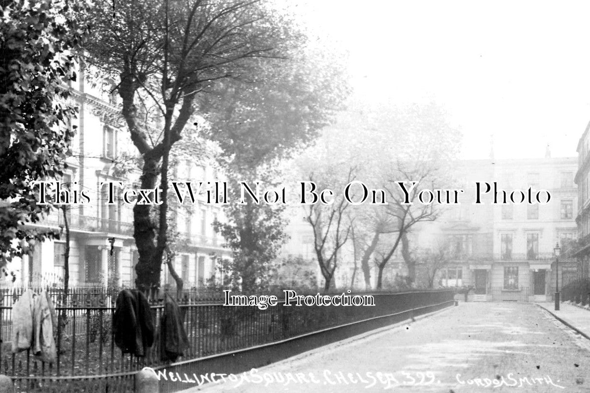 LO 3051 - Wellington Square, Chelsea, London c1907