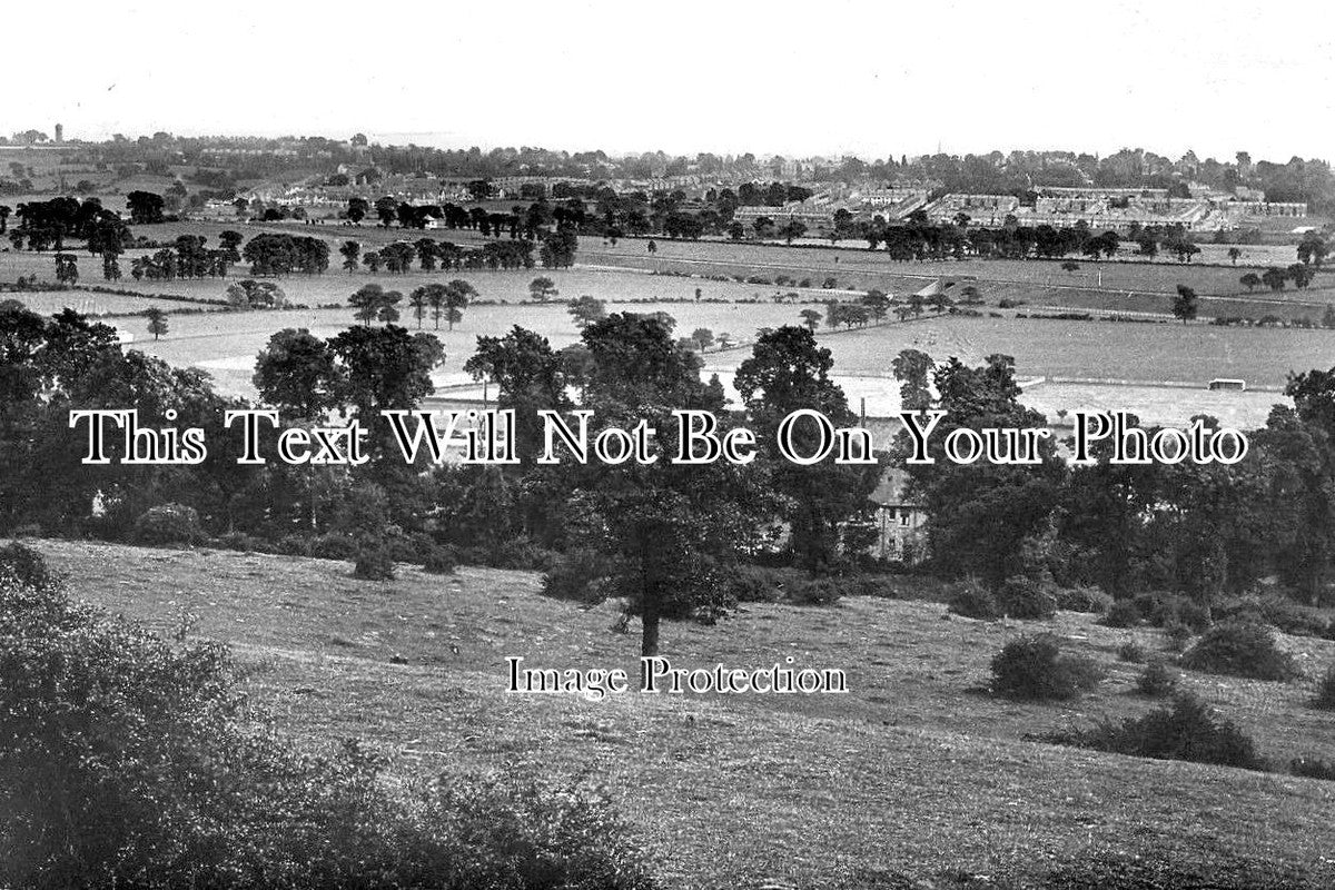 LO 3063 - View From Horsenden Hill Towards Ealing, London c1913