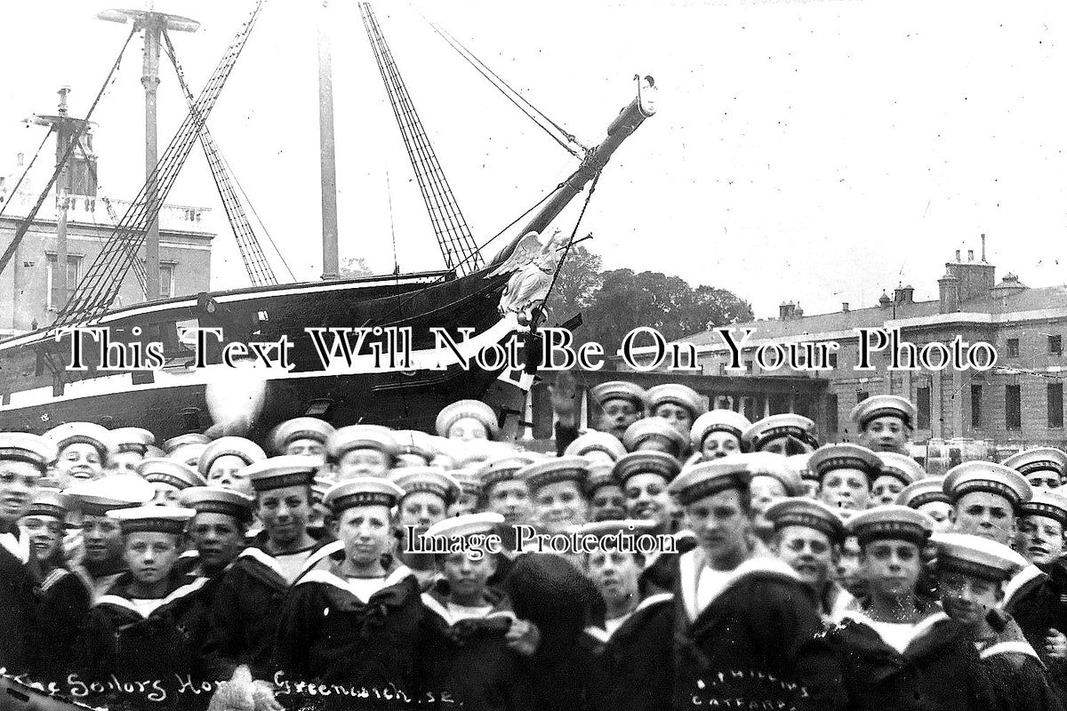 LO 3070 - The Sailors Home, Greenwich, London c1910