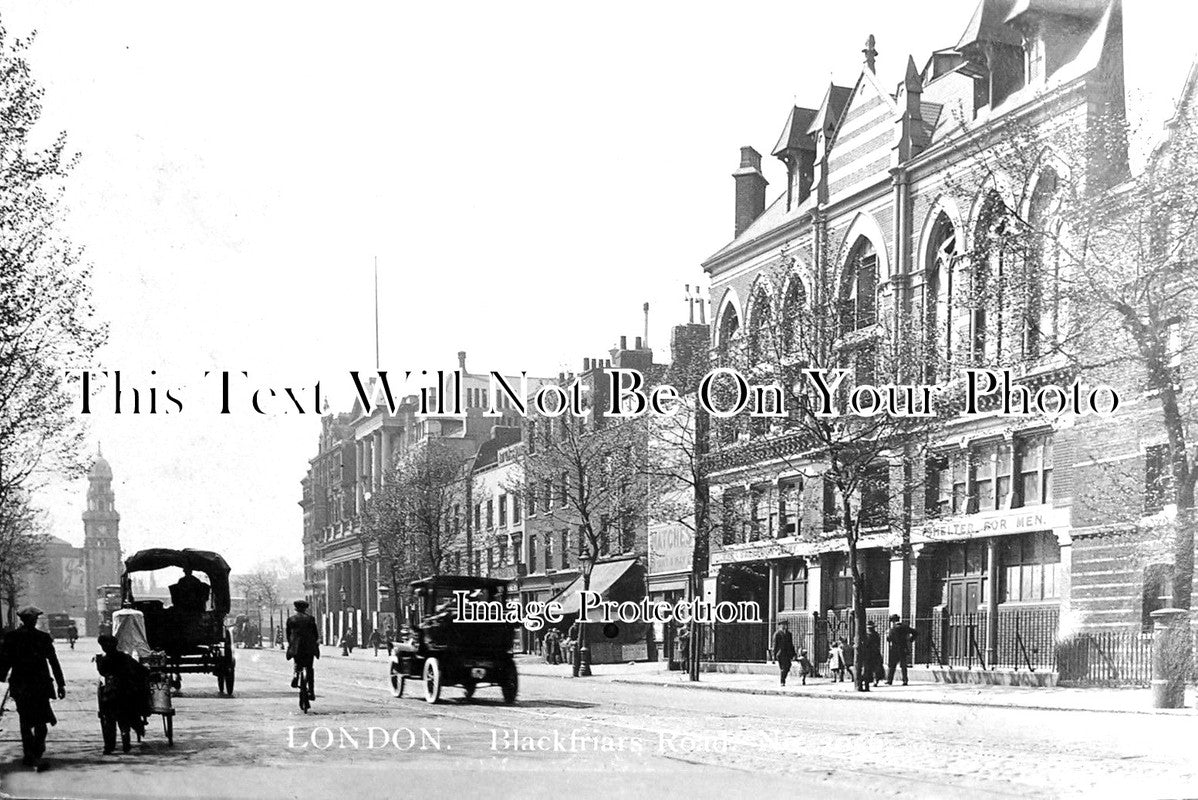 LO 3071 - Mens Shelter, Blackfriars Road, London c1925