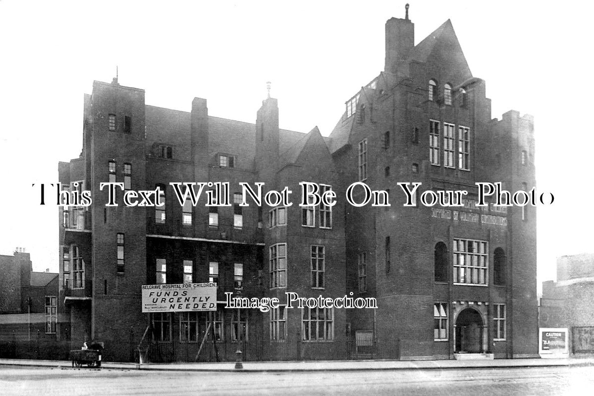 LO 3073 - Belgrave Hospital For Children, Kennington, London c1907