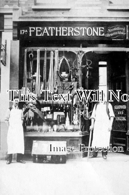LO 3097 - Shop Front Saddler & Harness Maker, Islington, London