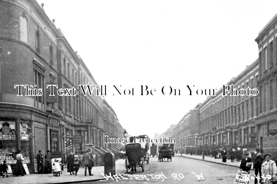 LO 3119 - Walterton Road, Kilburn, London c1918
