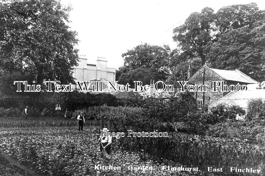 LO 3171 - East Finchley Kitchen Gardens, Elmshurst, London
