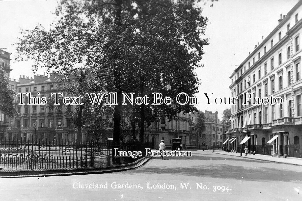 LO 3256 Cleveland Gardens, London JB Archive
