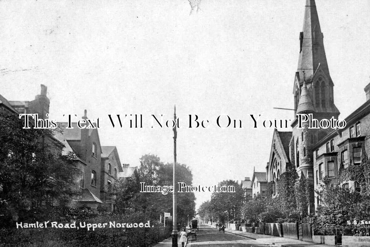 LO 3278 - Hamlet Road, Upper Norwood, London c1918