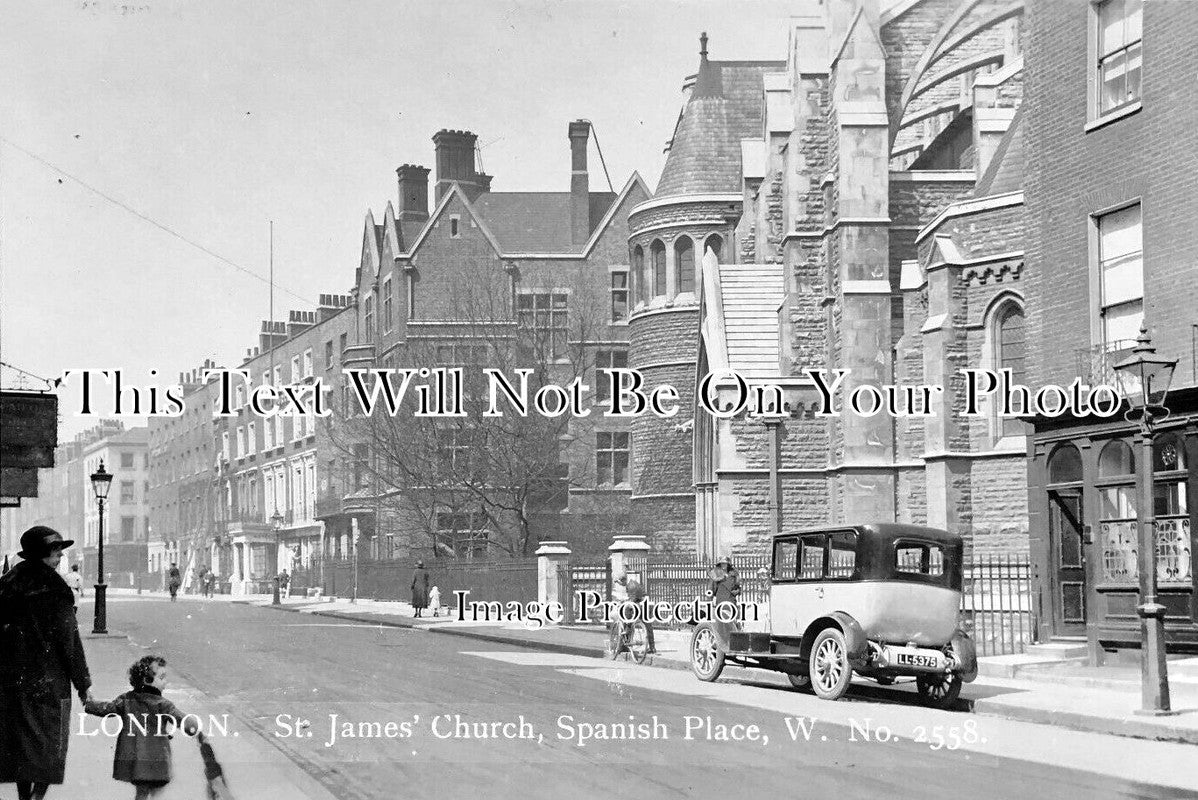 LO 3322 St James Church, Spanish Place, London JB Archive