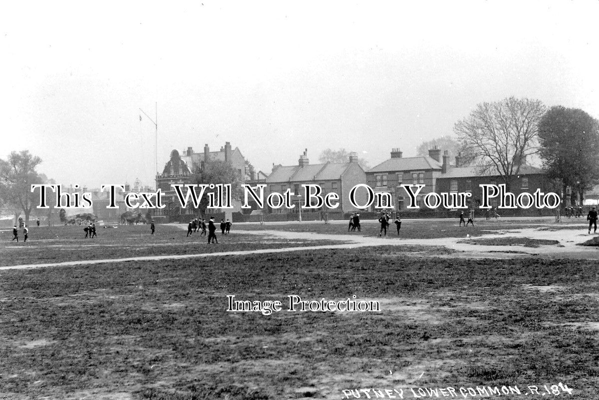 LO 3428 - Putney Lower Common, London c1906