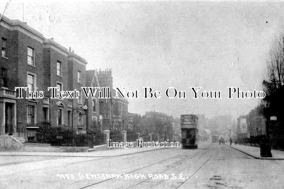 LO 3472 - Lewisham High Road, London c1909
