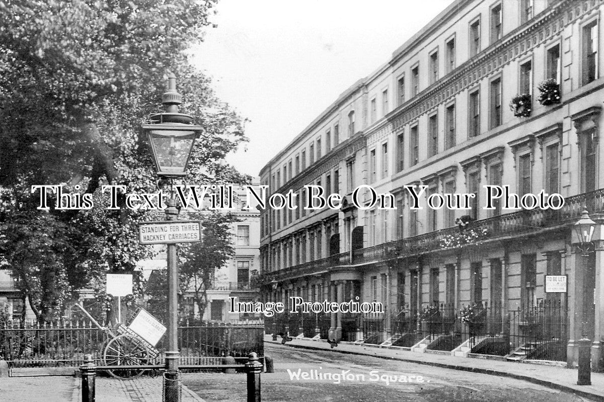 LO 3546 - Wellington Square, Chelsea, London c1910