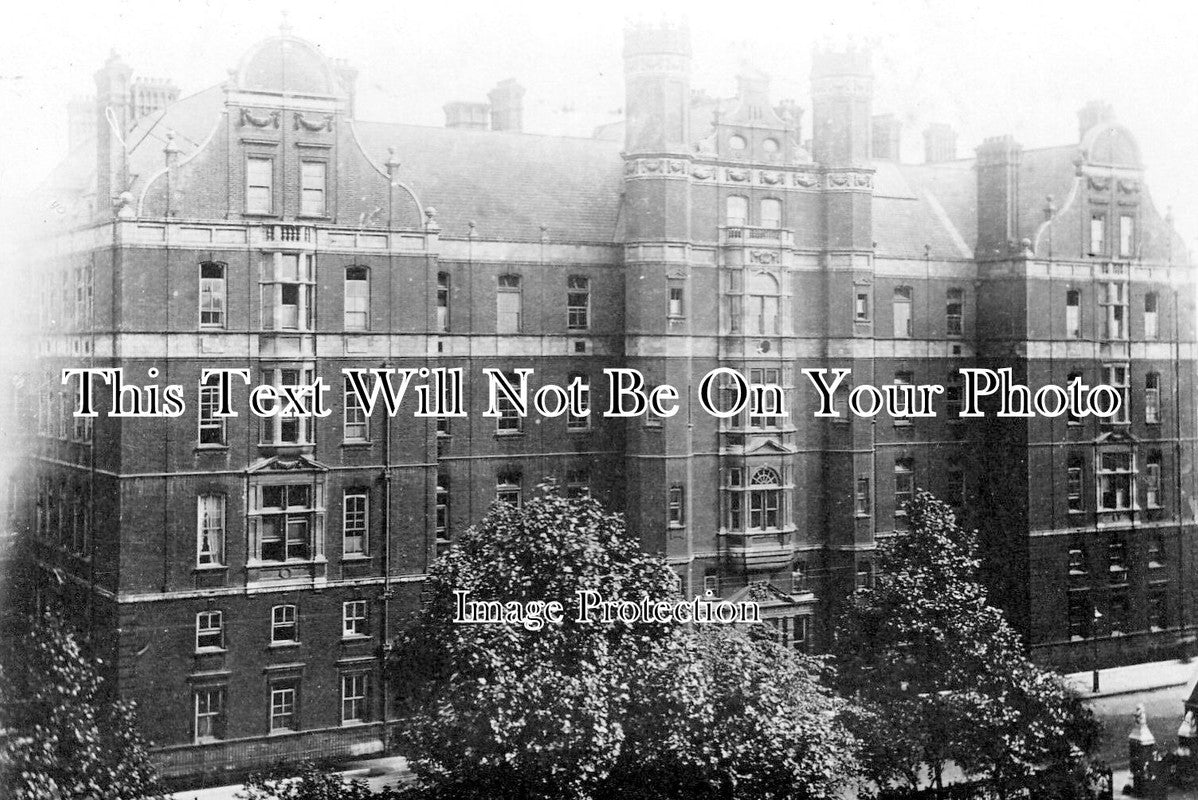 LO 3554 - Brompton Hospital, Fulham Road, Chelsea, London c1915