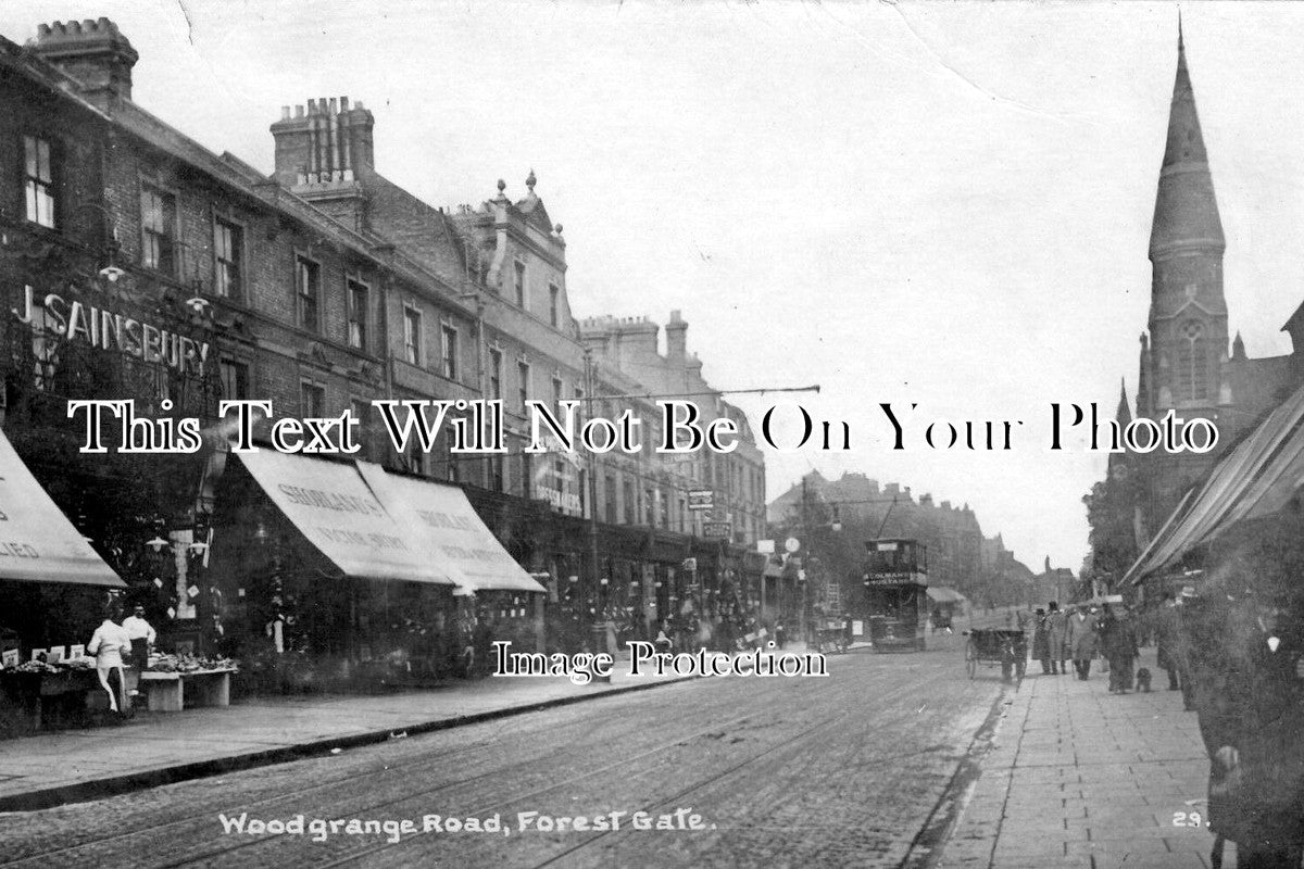 LO 3567 - Woodgrange Road, Forest Gate, London c1920