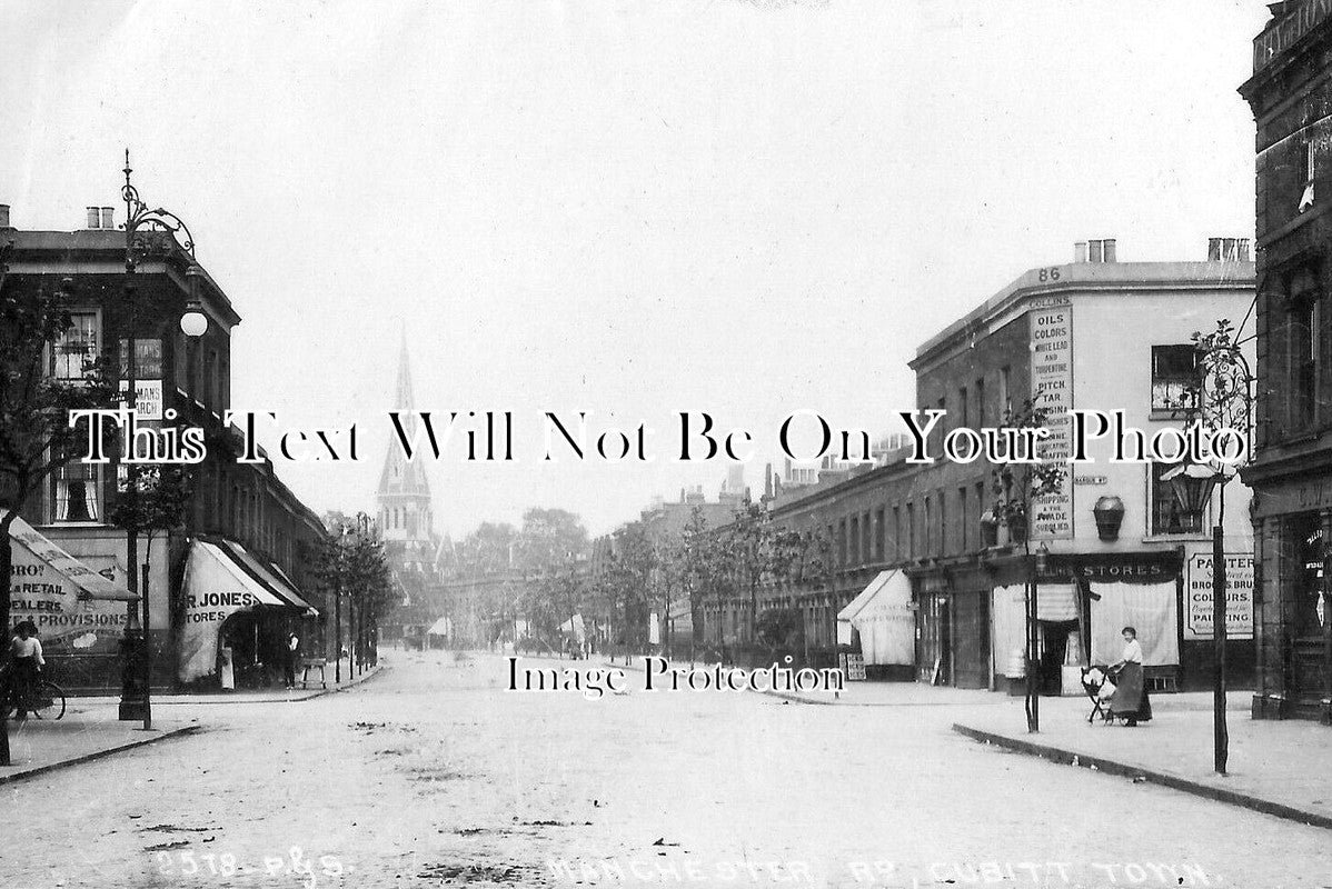 LO 3569 - Manchester Road, Cubitt Town, London c1917