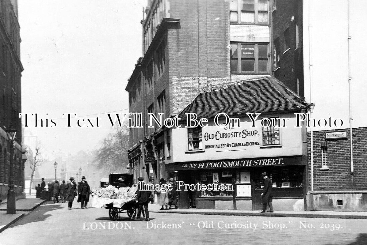 LO 3589 - Dickens Old Curiosity Shop, London