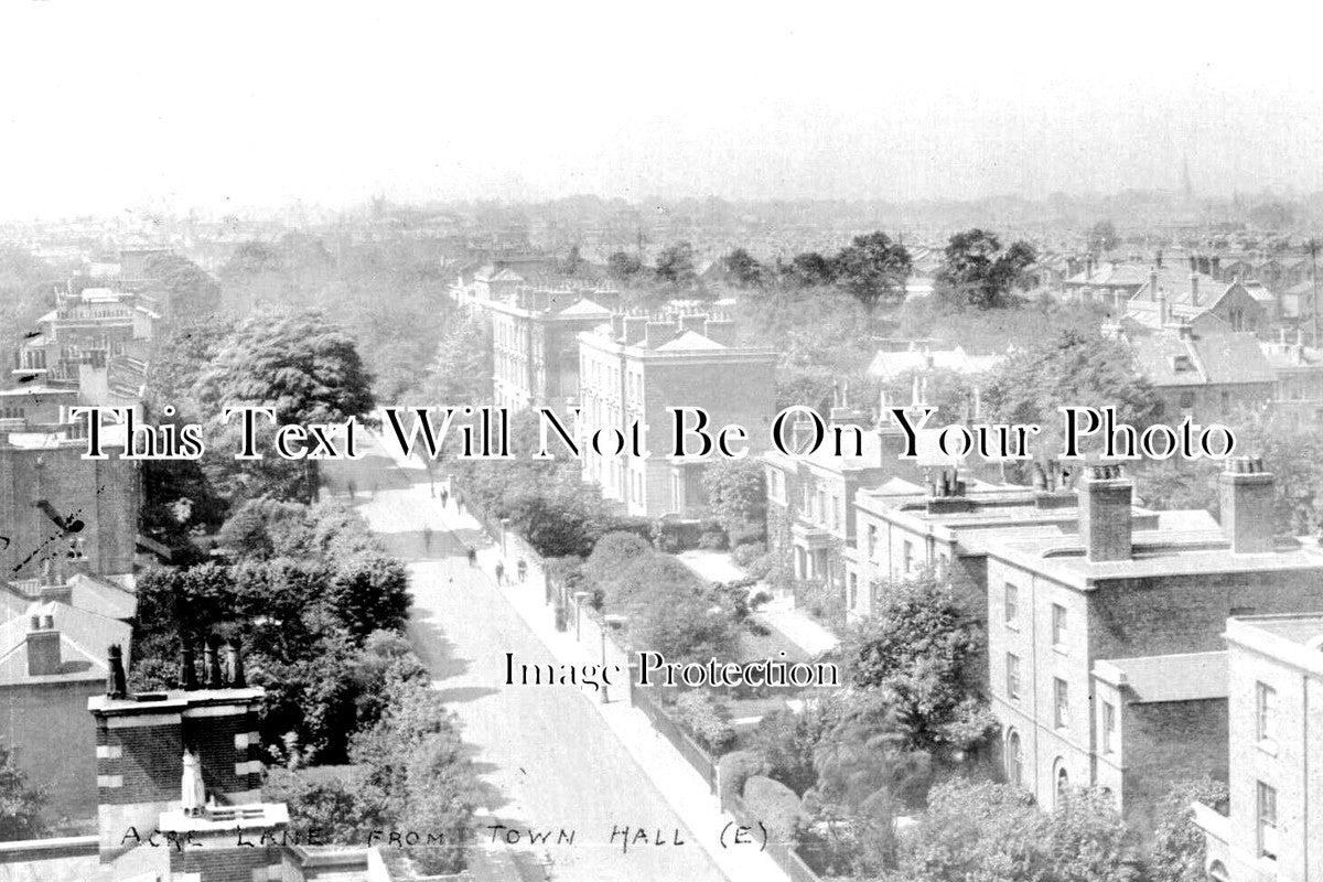 LO 3666 - Acre Lane From Town Hall, Brixton, London