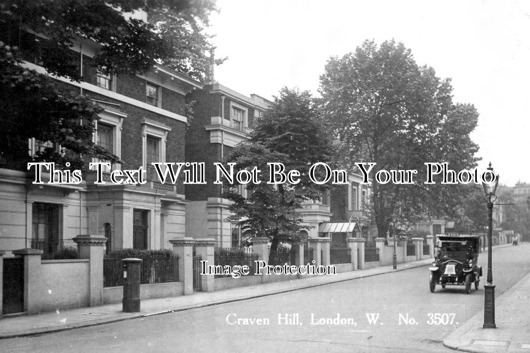 LO 3713 - Craven Hill, Bayswater, London c1933