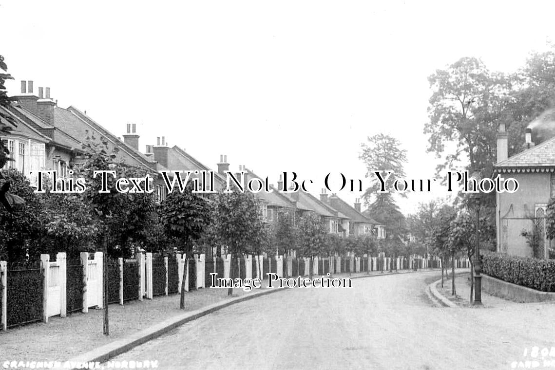 LO 3717 - Craignish Avenue, Norbury, London c1912
