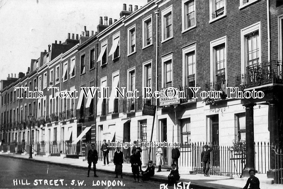 LO 373 - Hill Street, Mayfair, London c1905