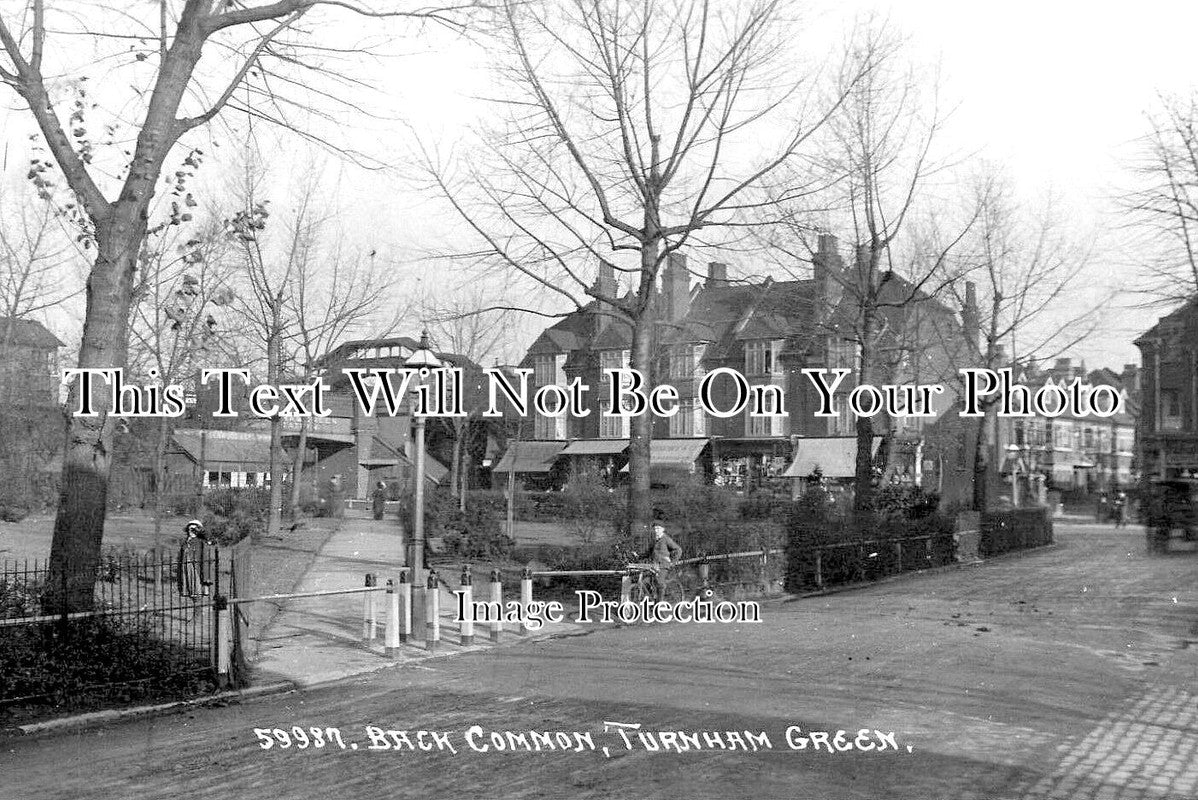 LO 3744 - Back Common, Turnham Green, Hounslow, London c1913