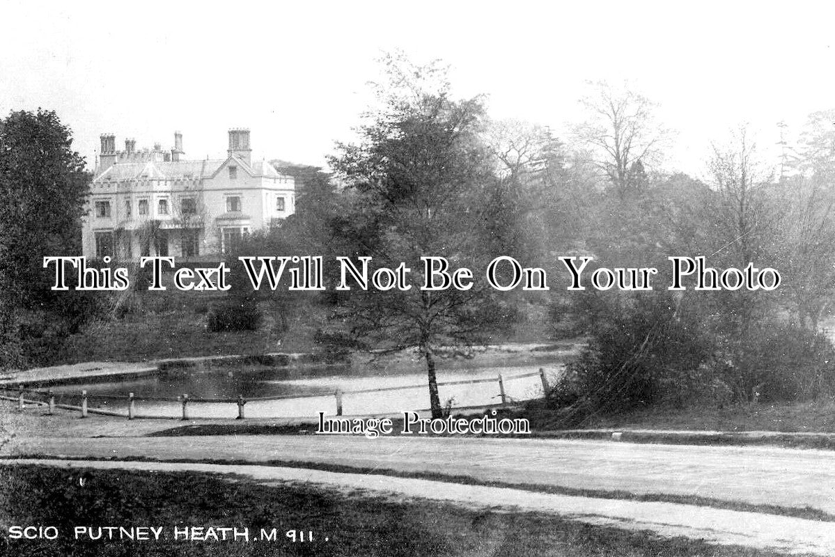 LO 3747 - Putney Heath, London c1907