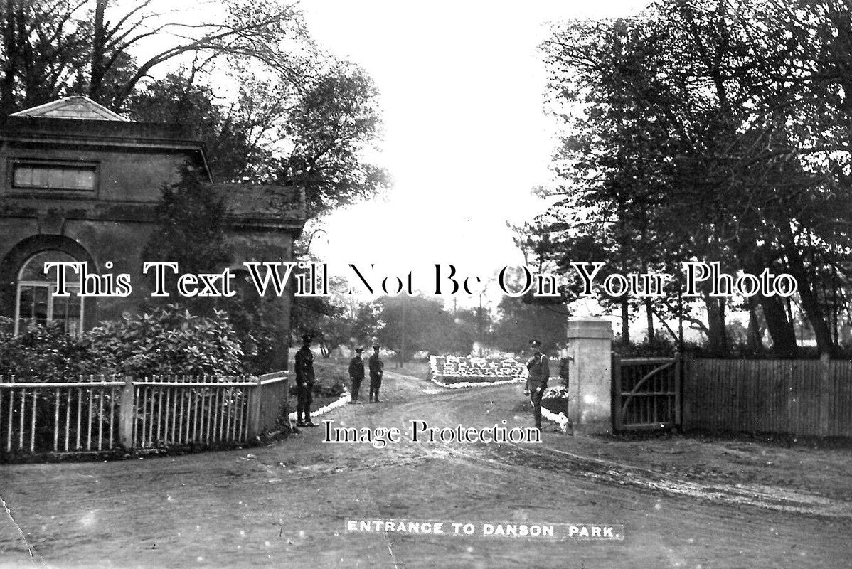LO 3813 - Entrance To Danson Park, London