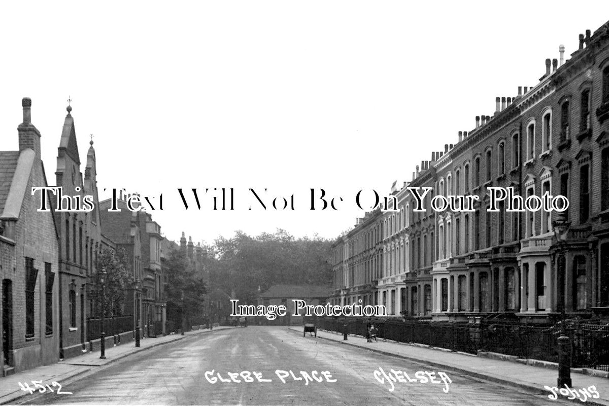 LO 3825 - Glebe Place, Chelsea, London c1917