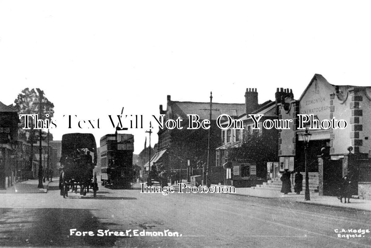 LO 3852 - Fore Street, Edmonton, London c1917