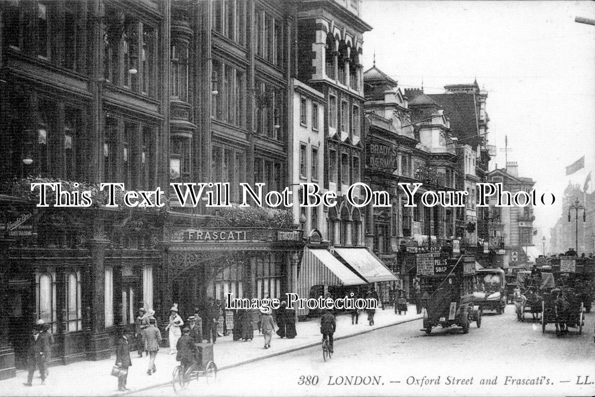 LO 393 - Oxford Street & Frascati's, London