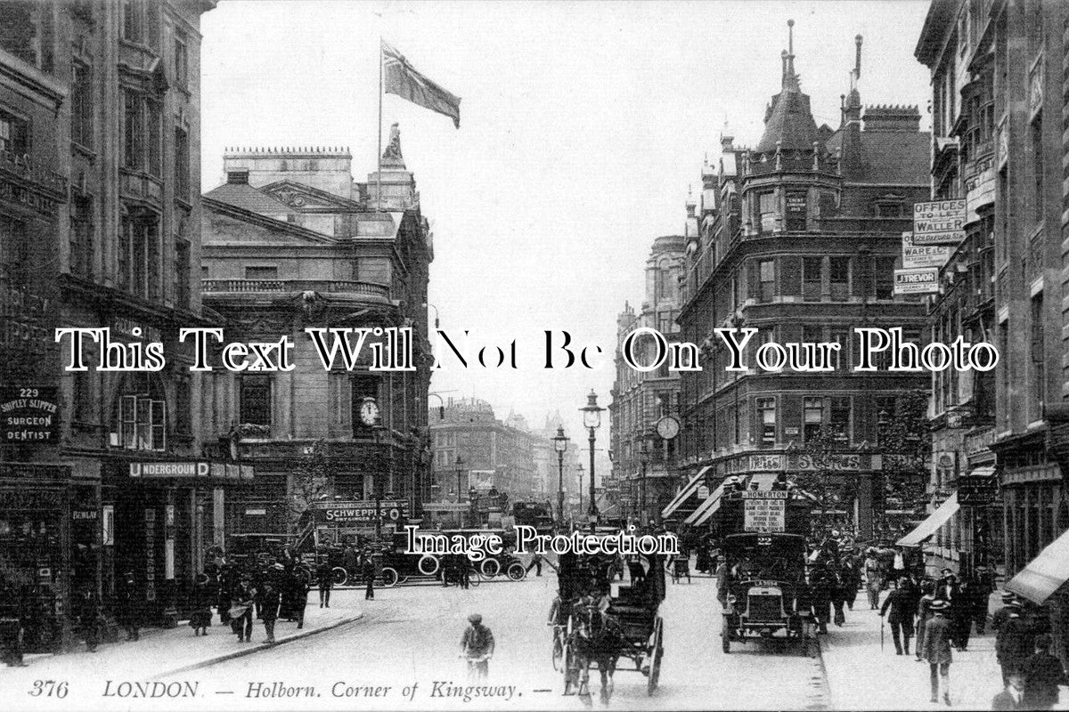 LO 394 - Corner Of Kingsway, Holbron, London