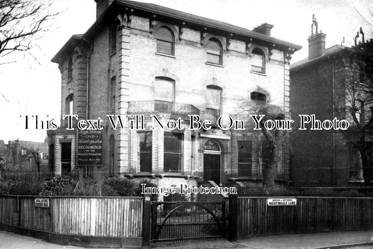 LO 3967 - The College, Nightingale Lane, Clapham, London