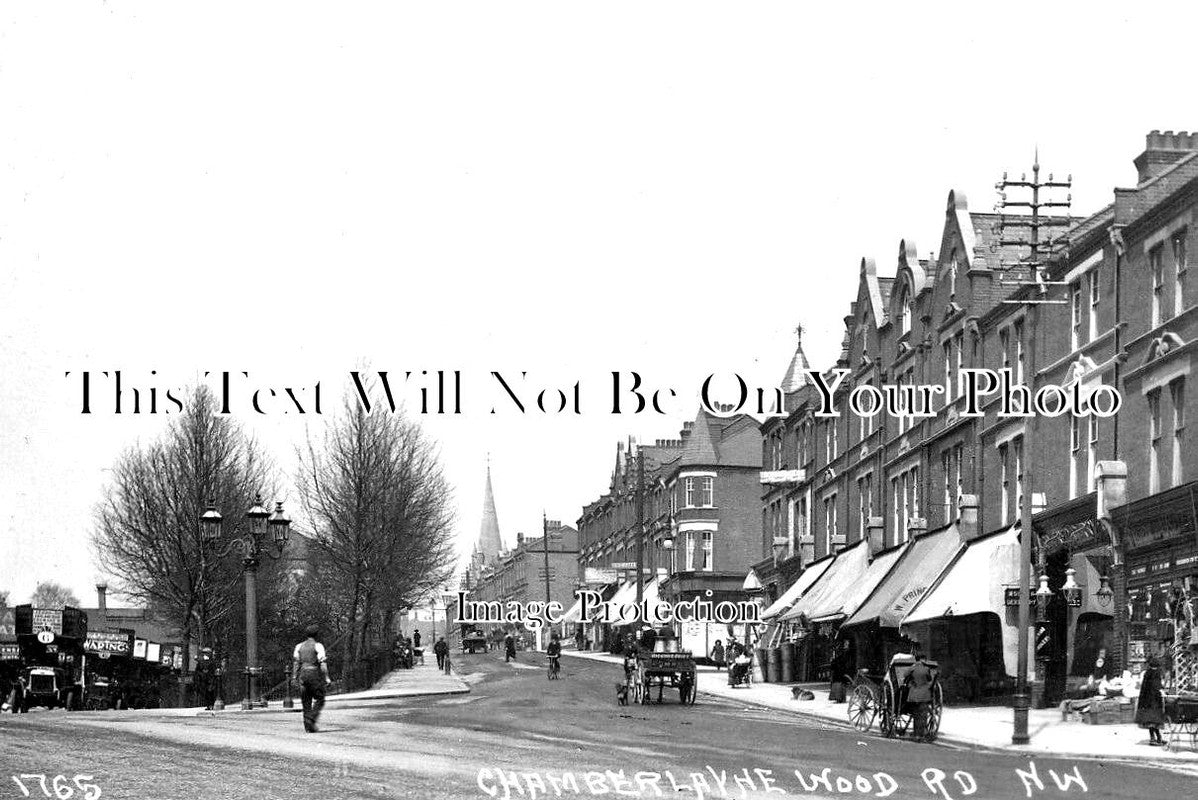 LO 4008 - Chamberlayne Wood Road, London c1912