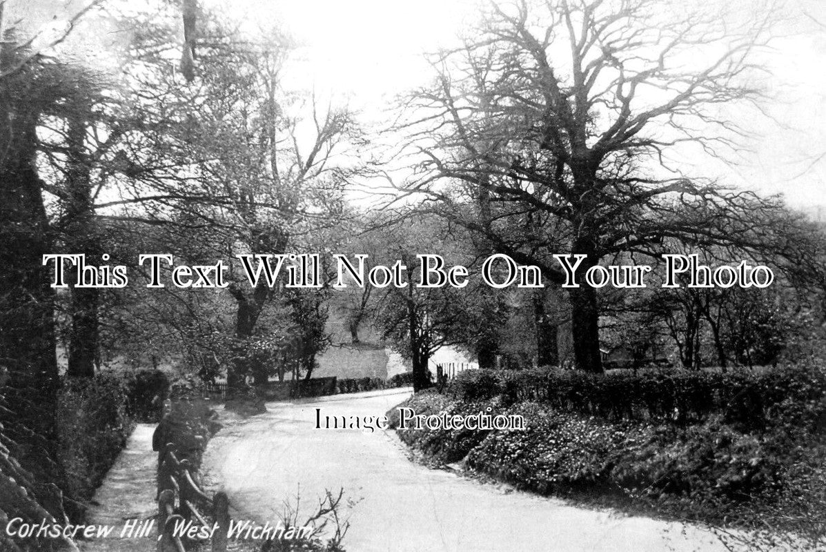 LO 4103 - Corkscrew Hill, West Wickham, London c1930