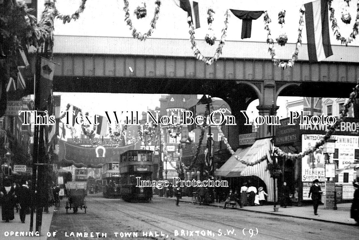LO 4206 - Opening Of Lambeth Town Hall, Brixton, London
